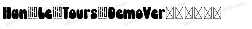 Han Le Tours DemoVer字体转换